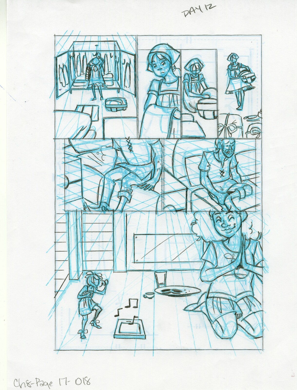 Roughs Page 18