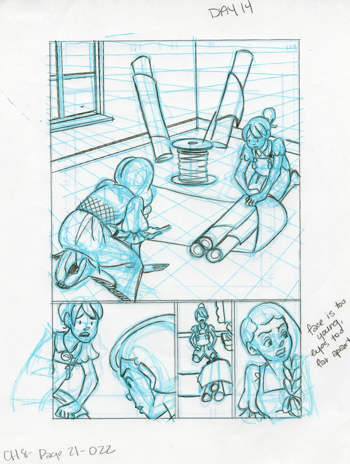 Roughs Page 22