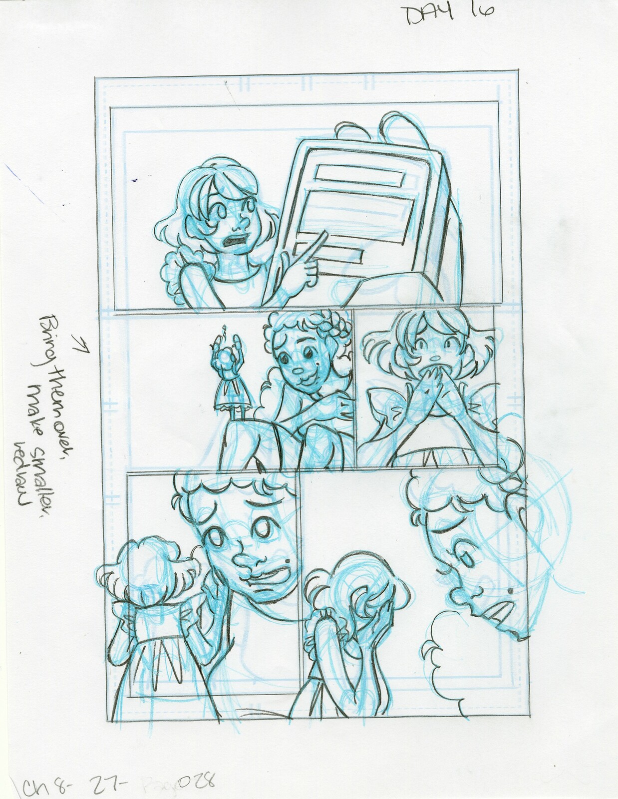 Roughs Page 28
