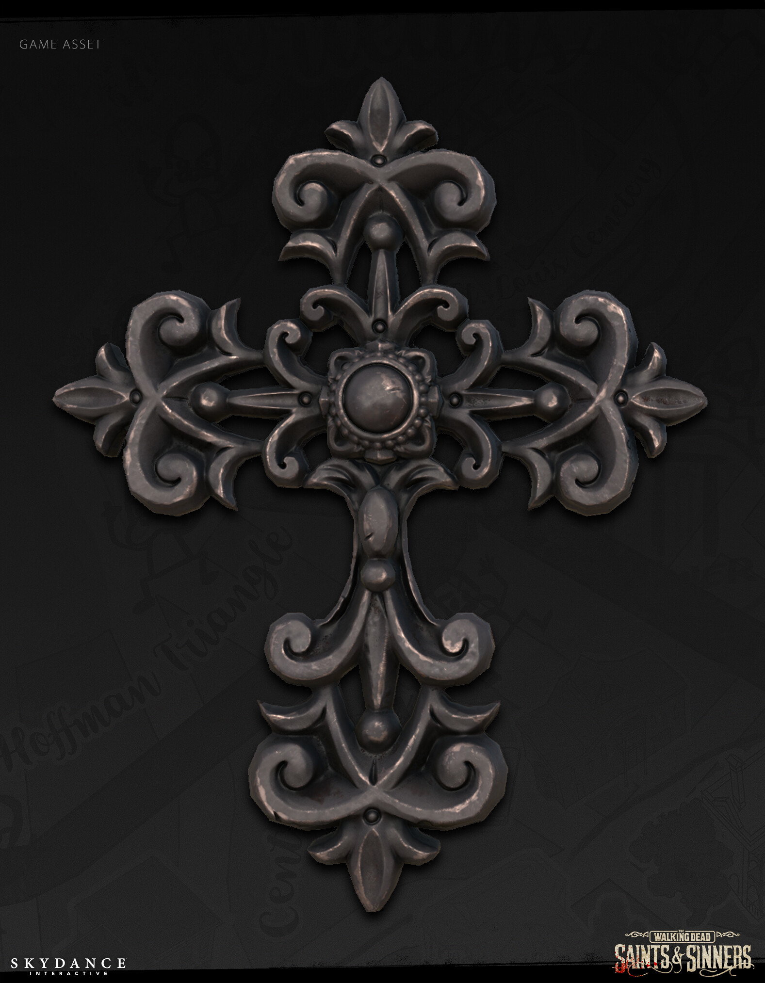 Walking dead saints and shop sinners cross buy