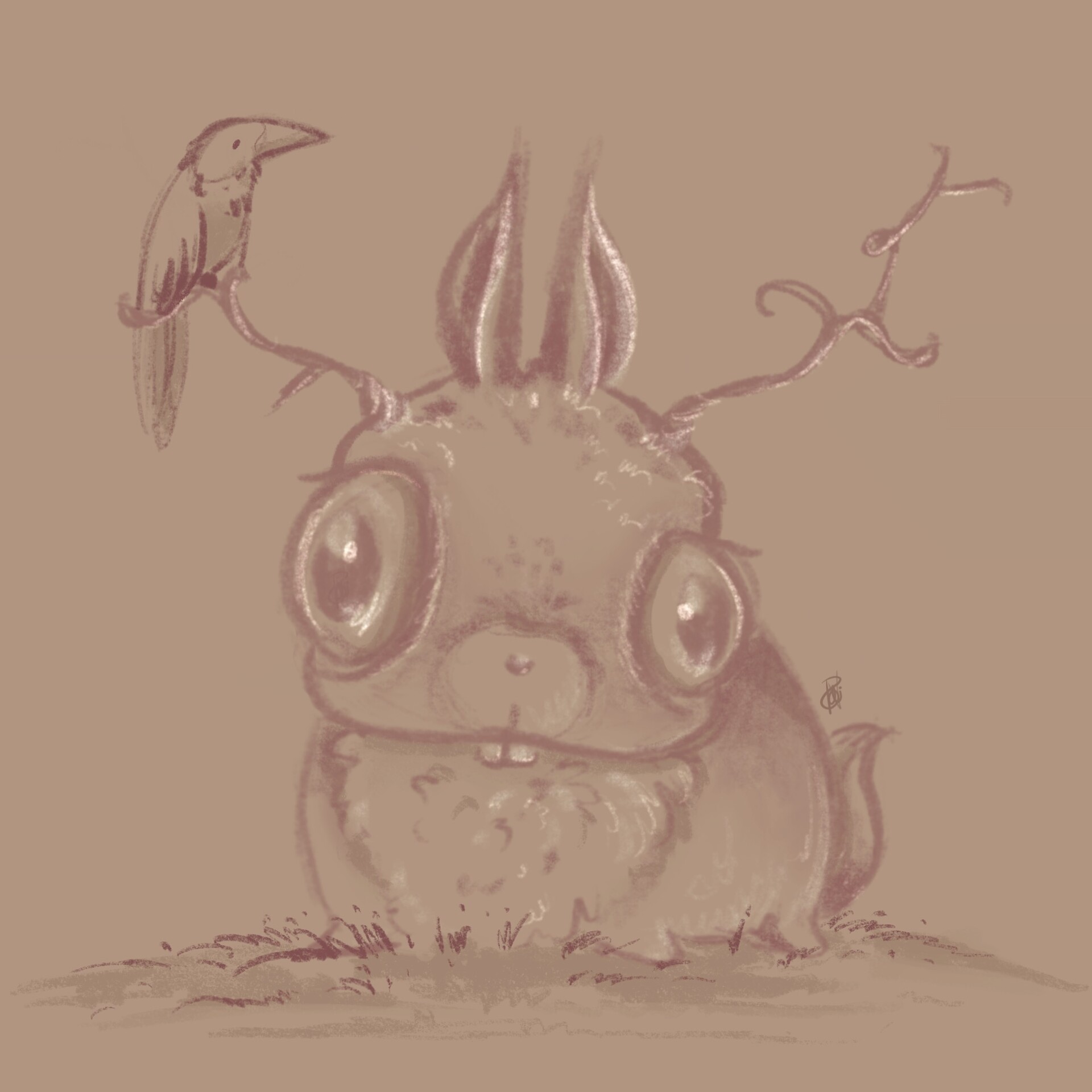 Cute Jackalope