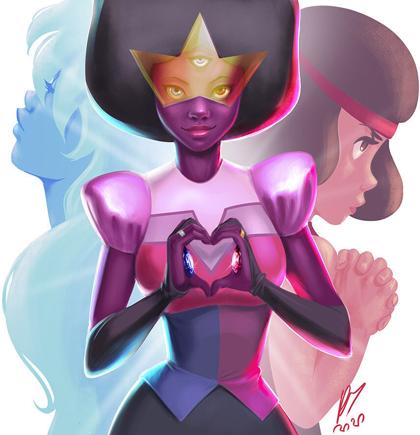 Artstation Garnet Steven Universe Future Rita Mira