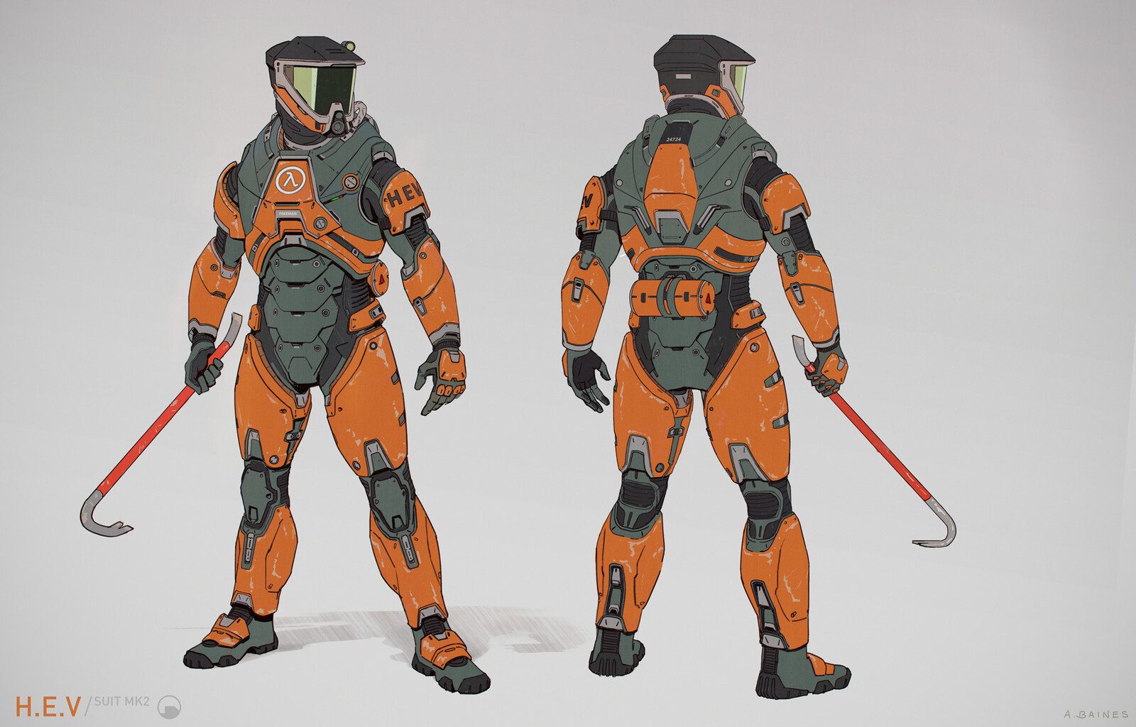 Adam Baines - HEV Suit MK2