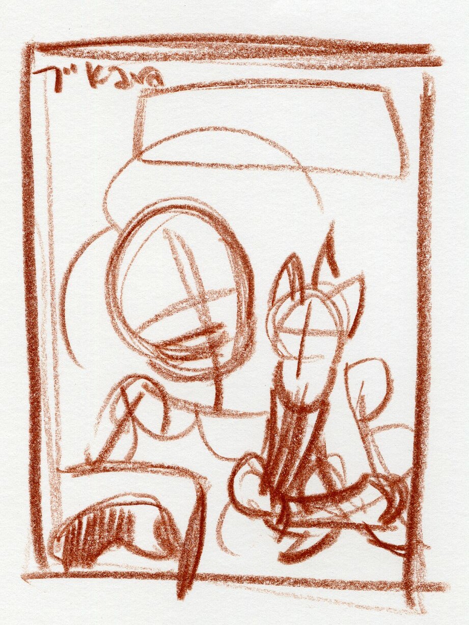 Rough thumbnail for cover.