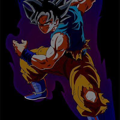 omkar bilwankar - Goku Super Saiyan Blue