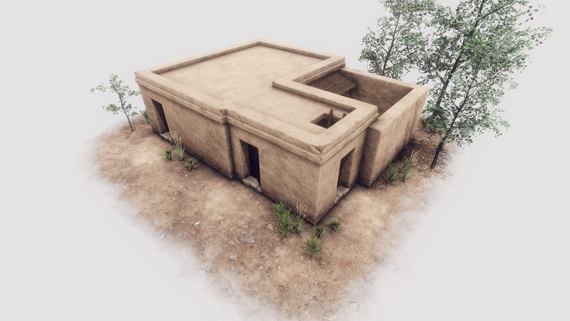ArtStation Phoenician house reconstruction