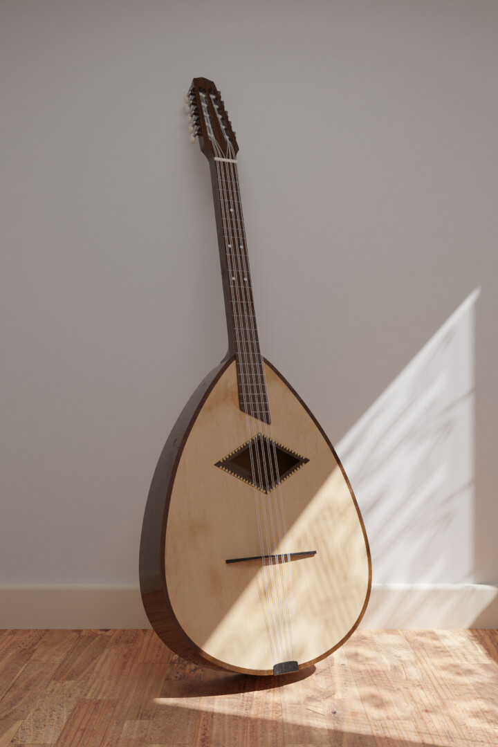 ArtStation - Mandola Guitar