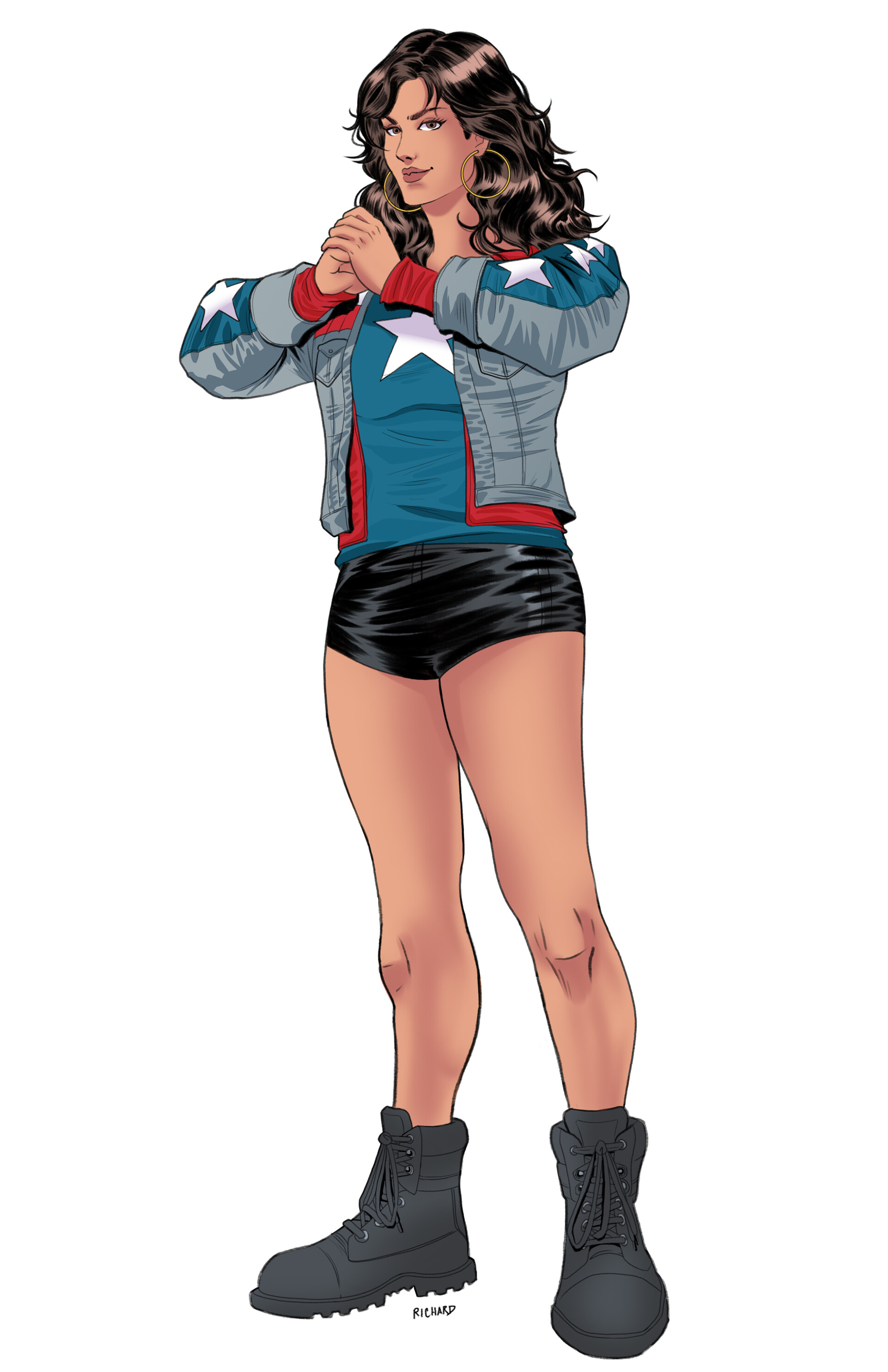 Artstation Marvels Ms America America Chavez
