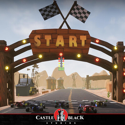 Castle black studios race track1