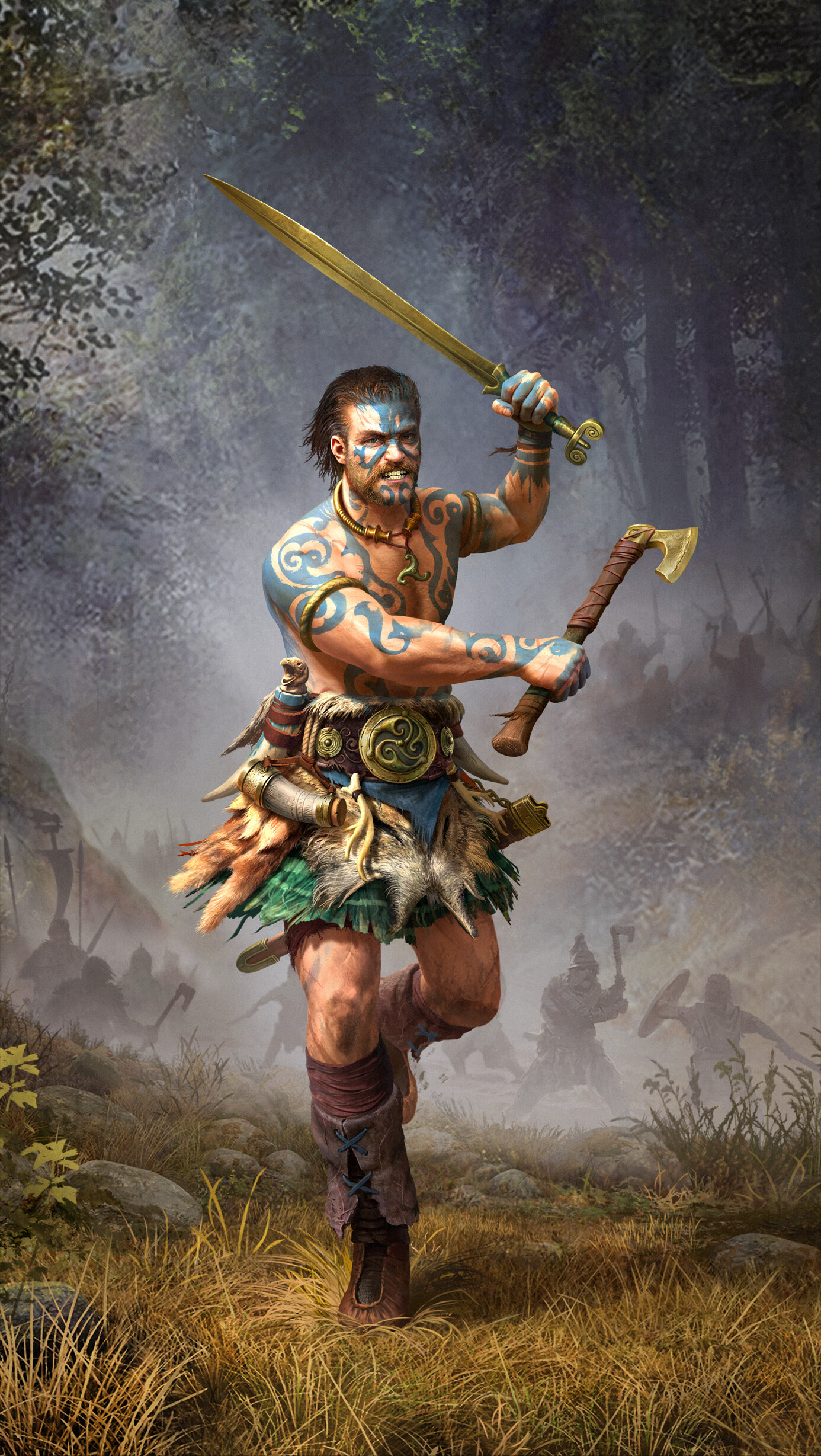 Celtic Swordsman By Roman Zawadzki R ImaginaryWarriors celtic-swordsman-by-roman-zawadzki-r-imaginarywarriors