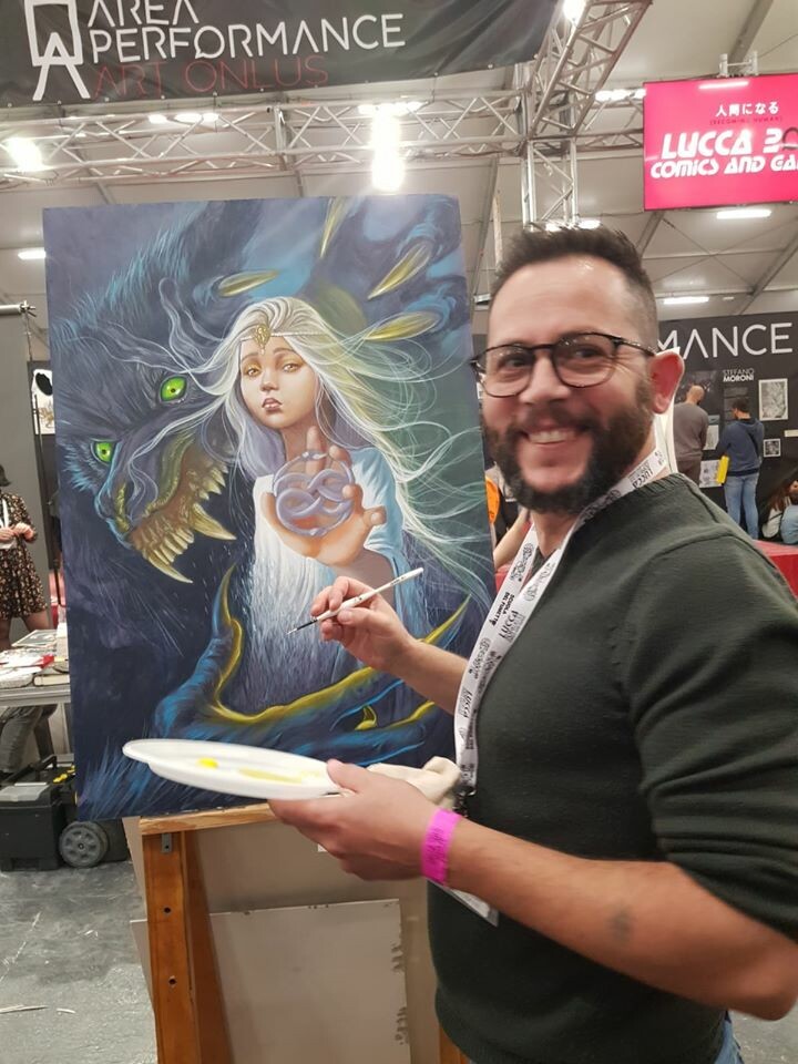 STEP 6 AREA PERFORMANCE LUCCACOMICS&amp;GAMES 2019