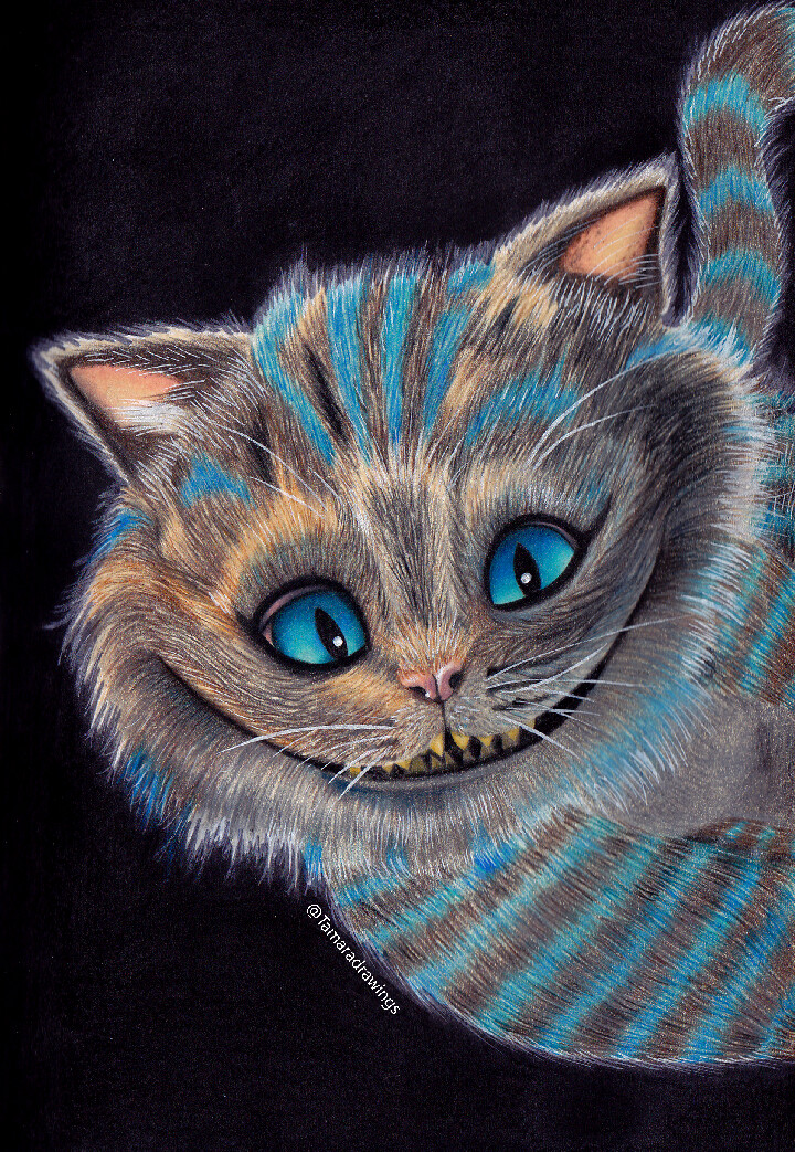 Artstation Cheshire Cat Tamara Verbeek
