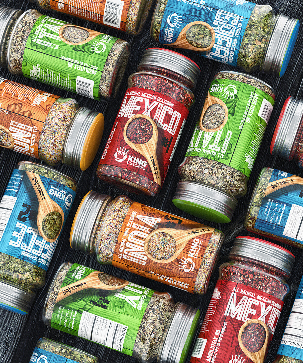 ArtStation Label design & product work)