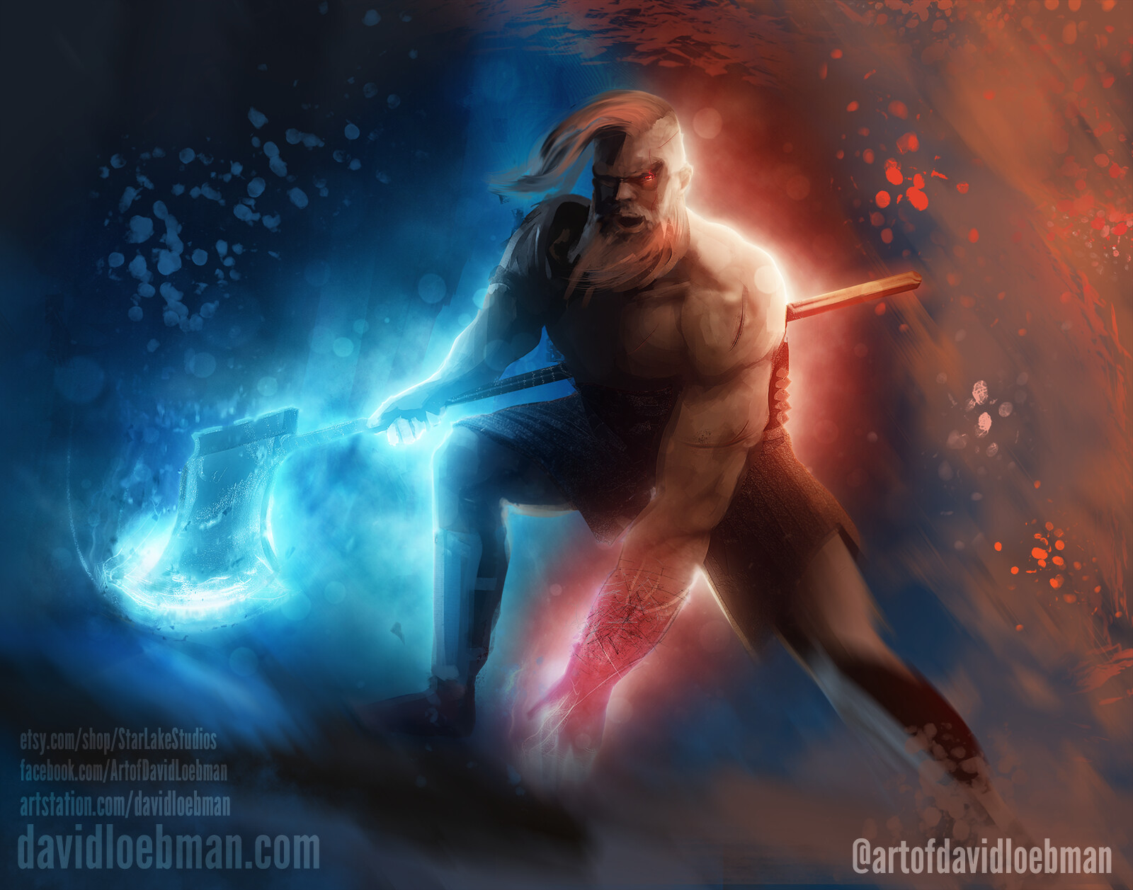 David Loebman Barbarian's Rage!