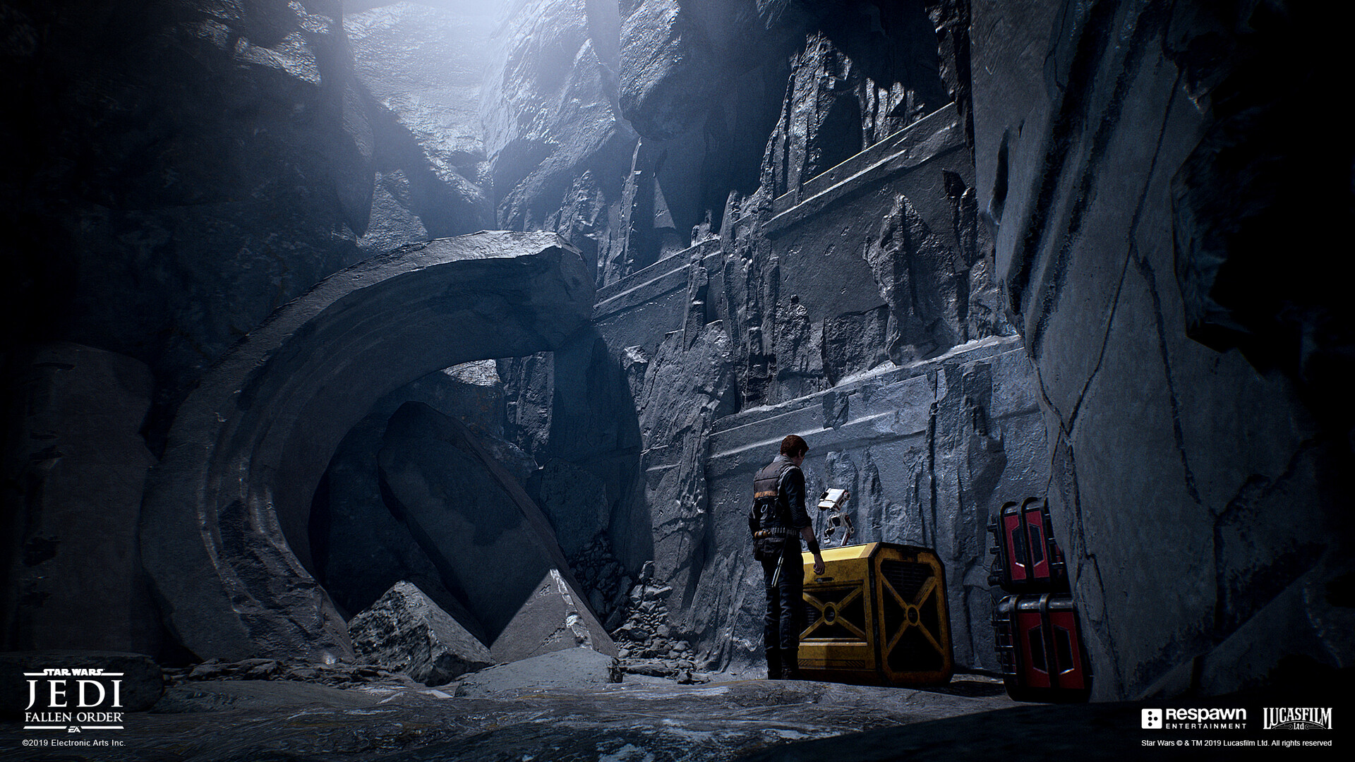 Artstation Star Wars Jedi Fallen Order Imperial Dig Site