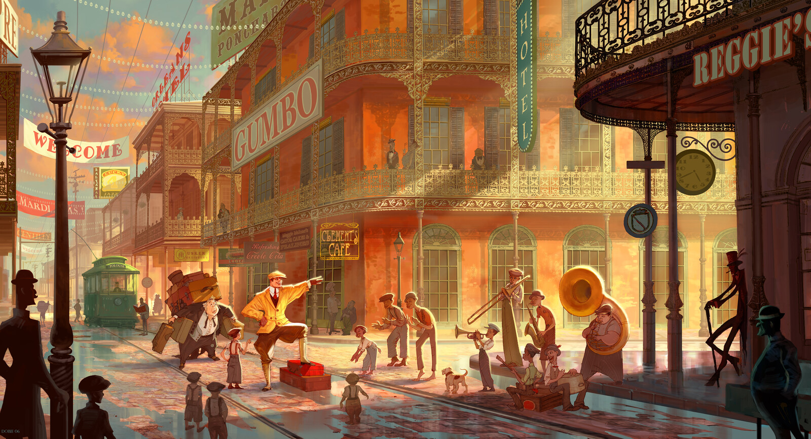 Bourbon Street: Welcome to New Orleans