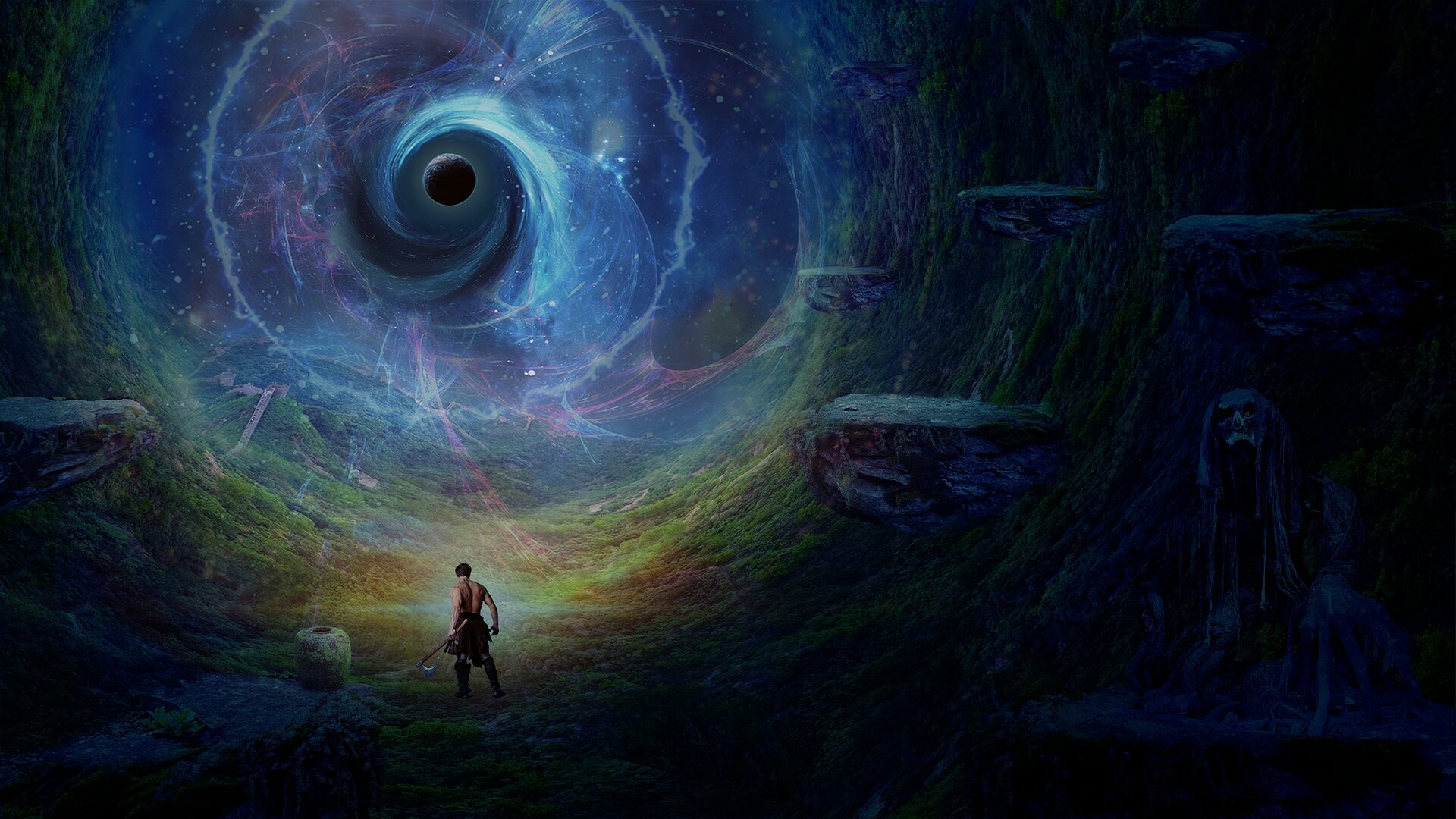 secret entrance to parallel world