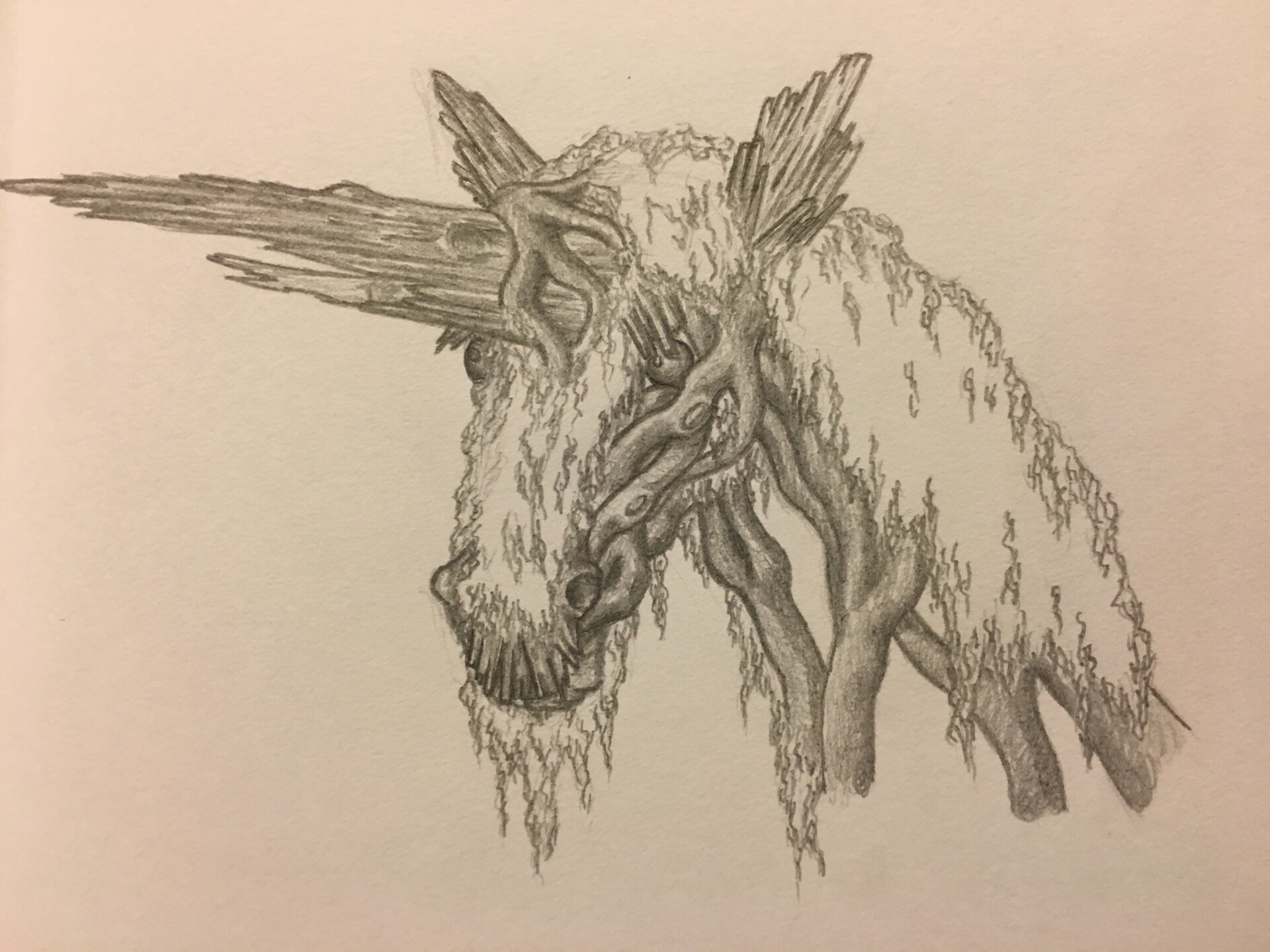 Artstation Unicorn Of The Deep Wood Connor Gilpin