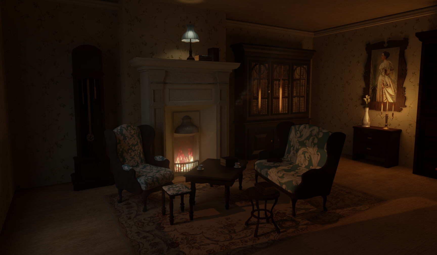 Mălina Boros Victorian Era Inspired Living Room