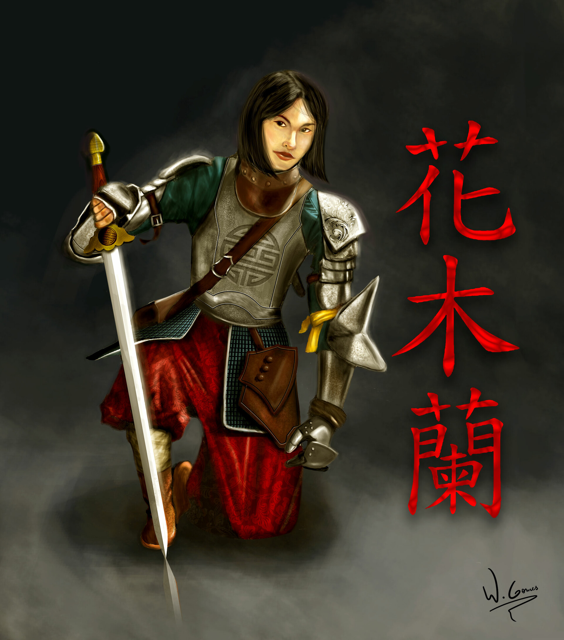 Hua Mulan from Mulan