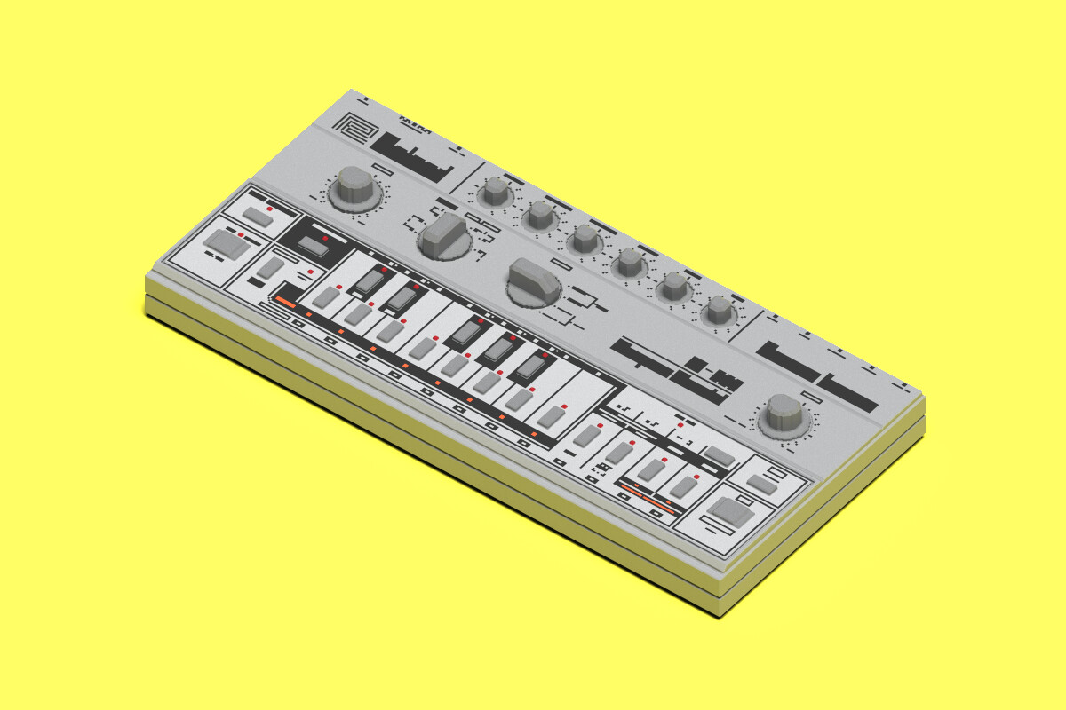 ArtStation - Roland TB-303 ArtStation - Roland TB-303