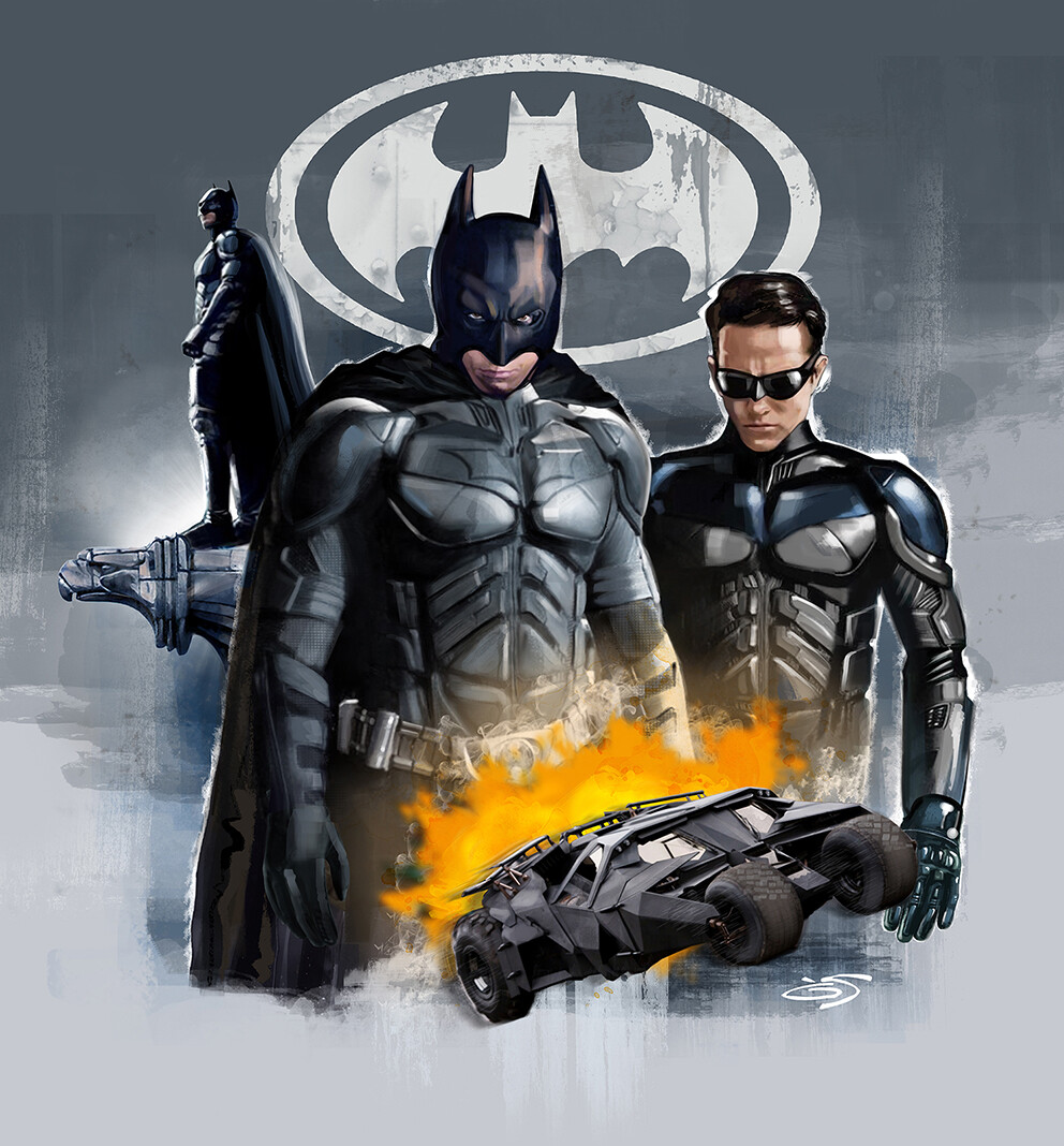 ArtStation - Batman and Robin