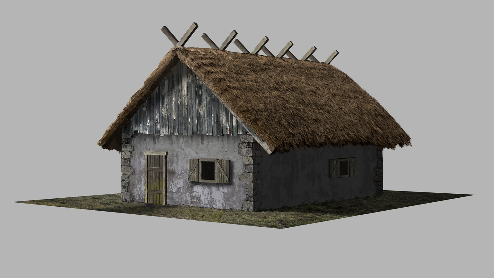 Small medieval house