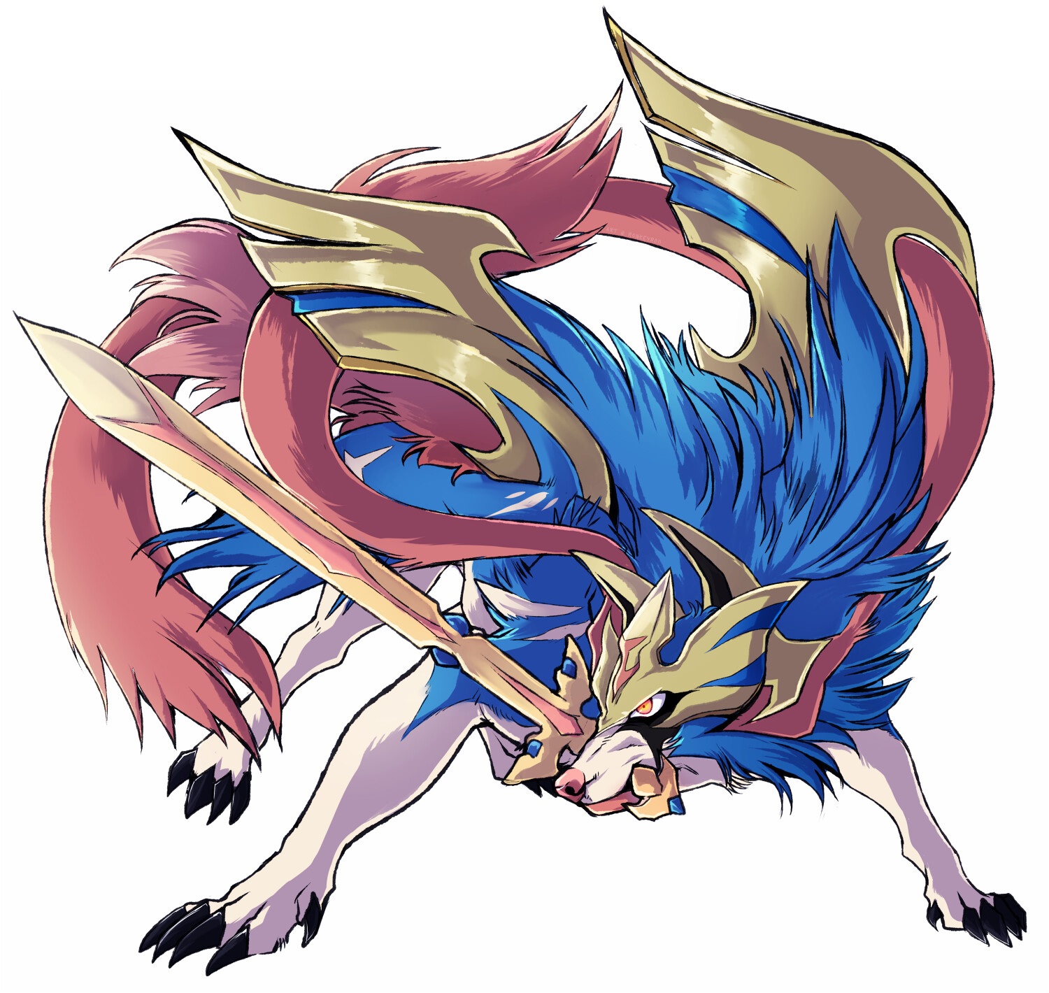 Ronkeyroo Zamazenta & Zacian POKEMON