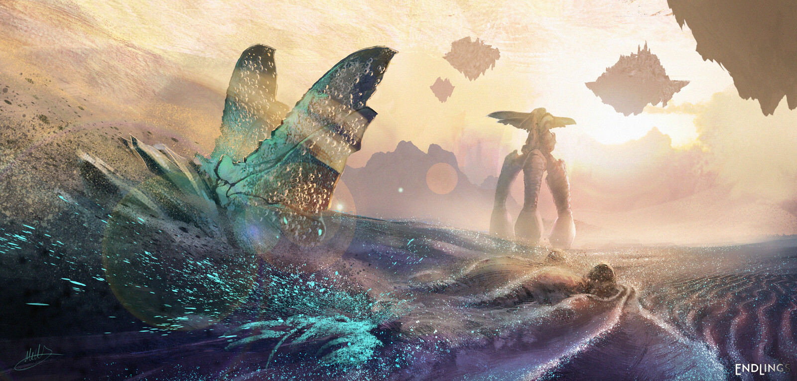 Endlings Sand Wyrm 