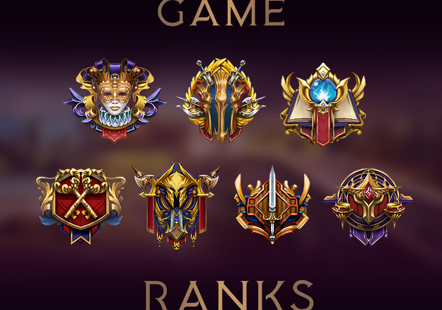 Oleh Bilinkevych Game Rank icons