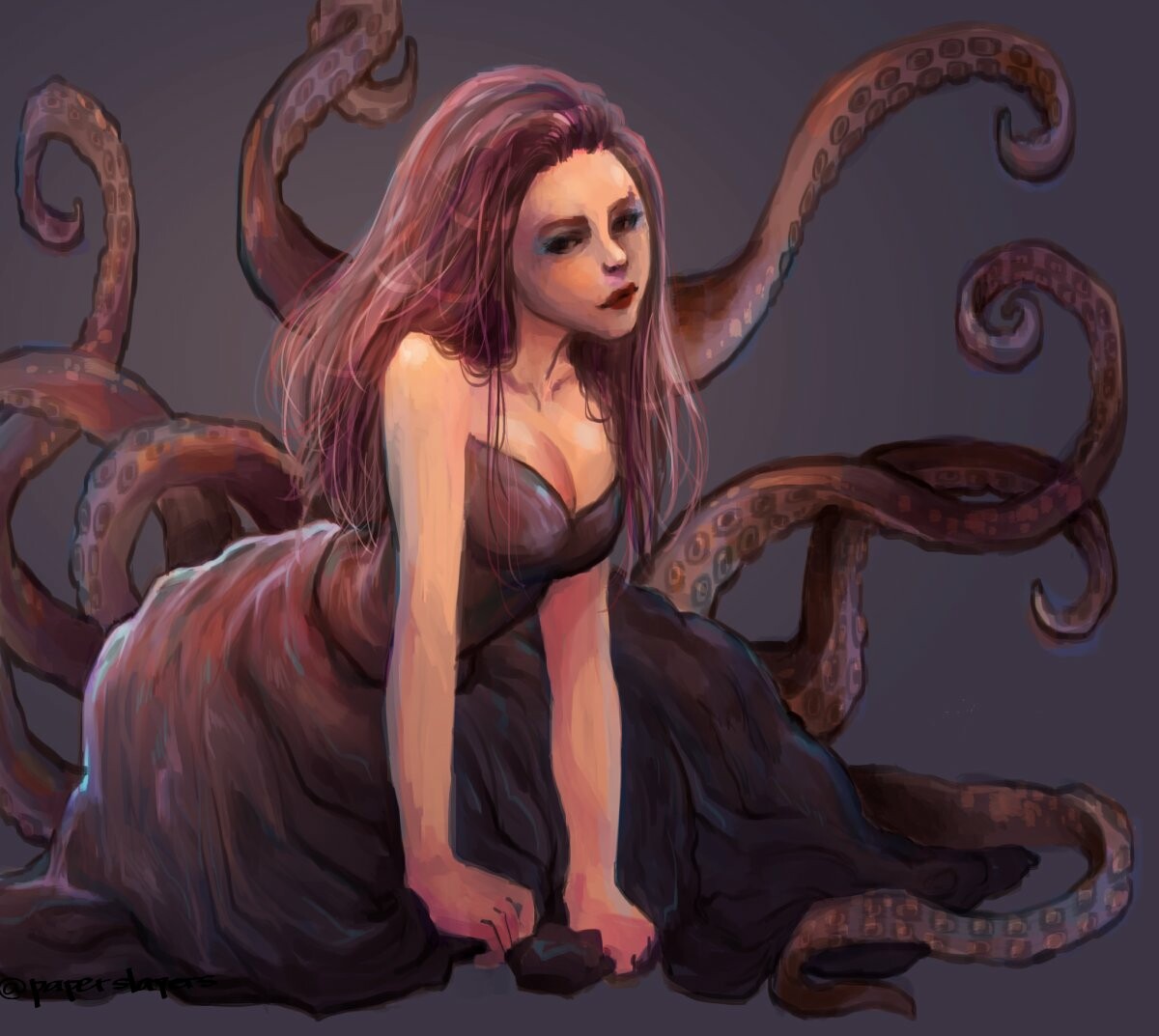 Miss Octopus Legs, pepa sleyas.