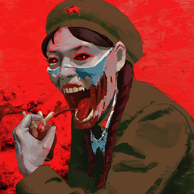 The people s art zombie comrade