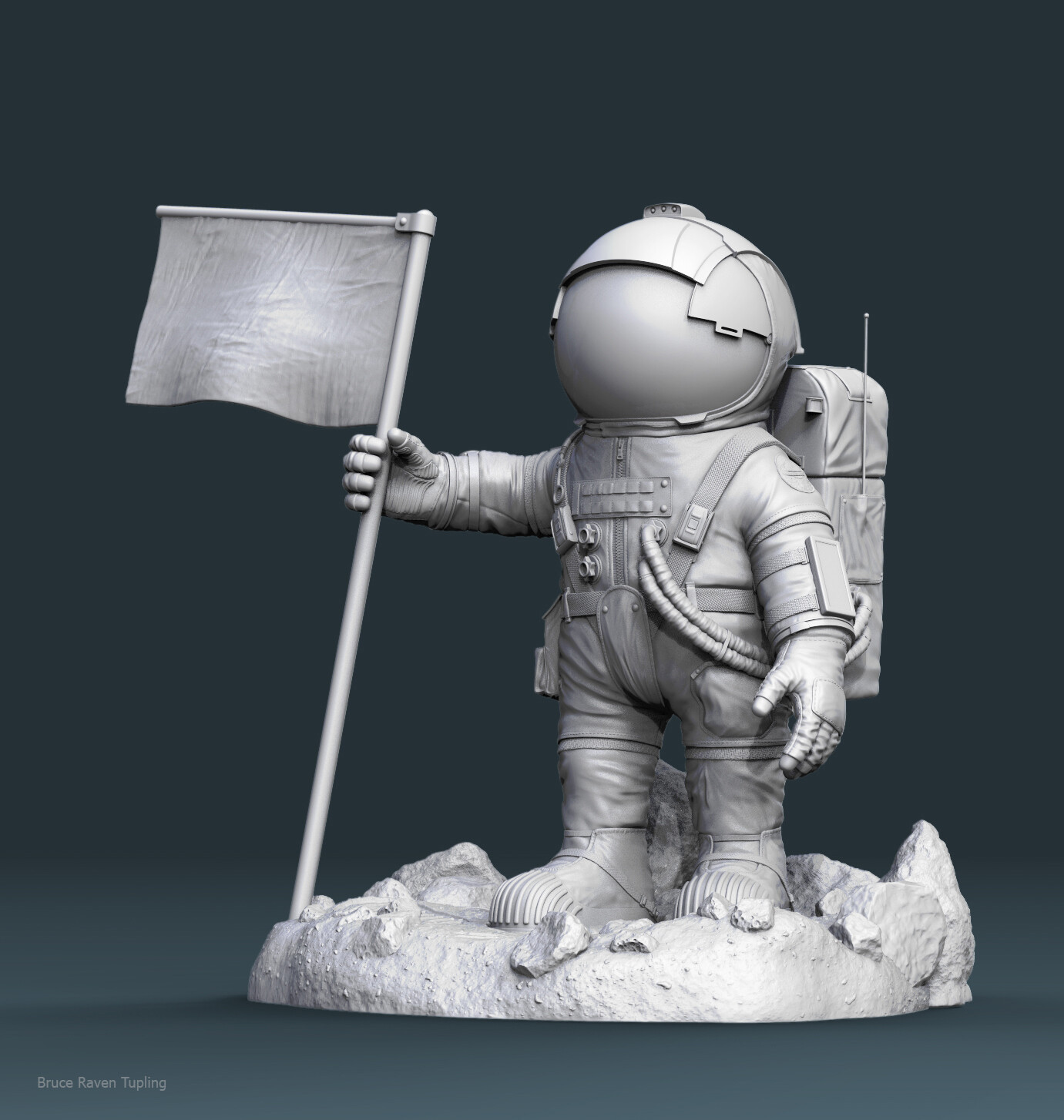 ArtStation - Spaceman 3D Printing