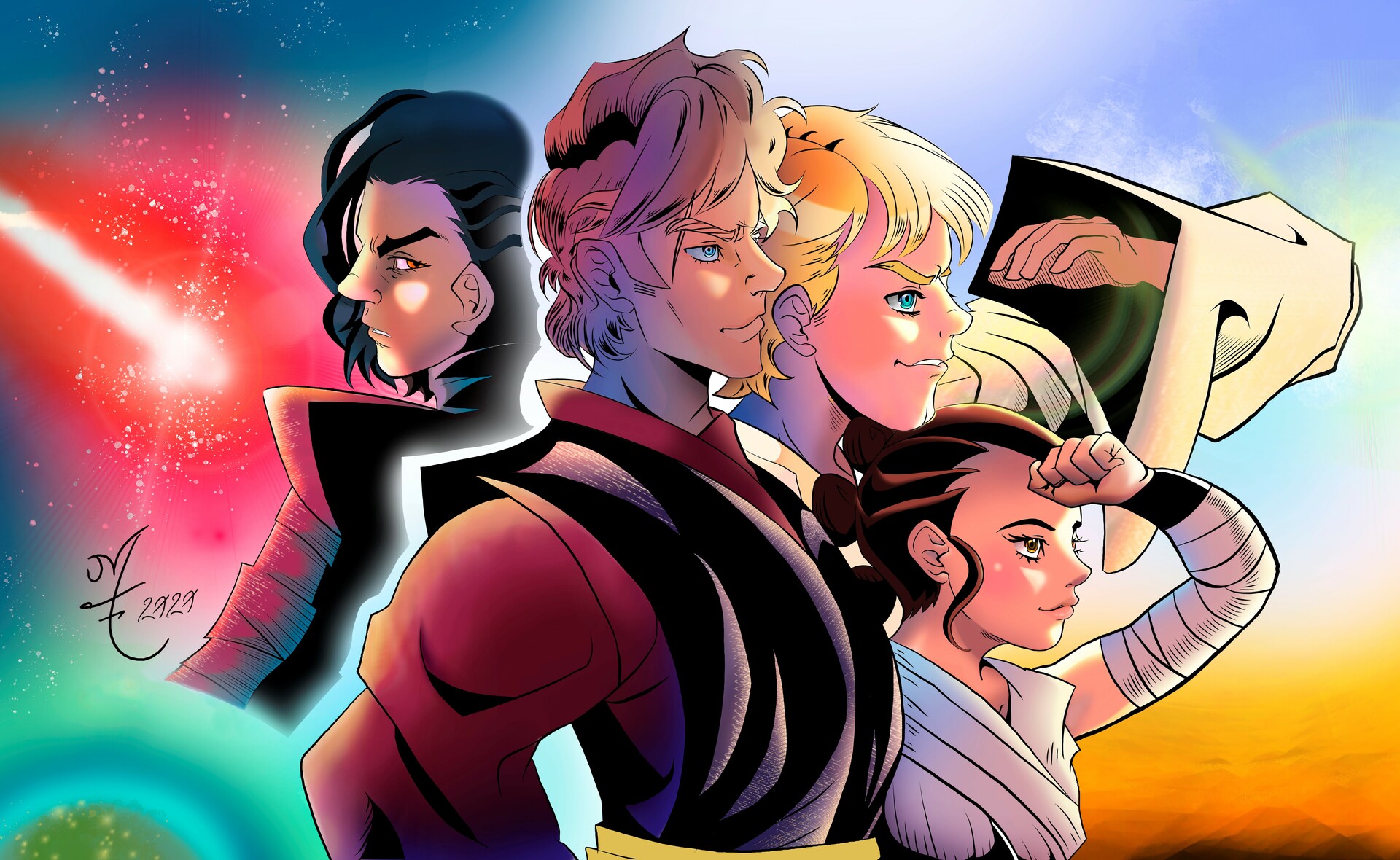 ArtStation The Skywalkers