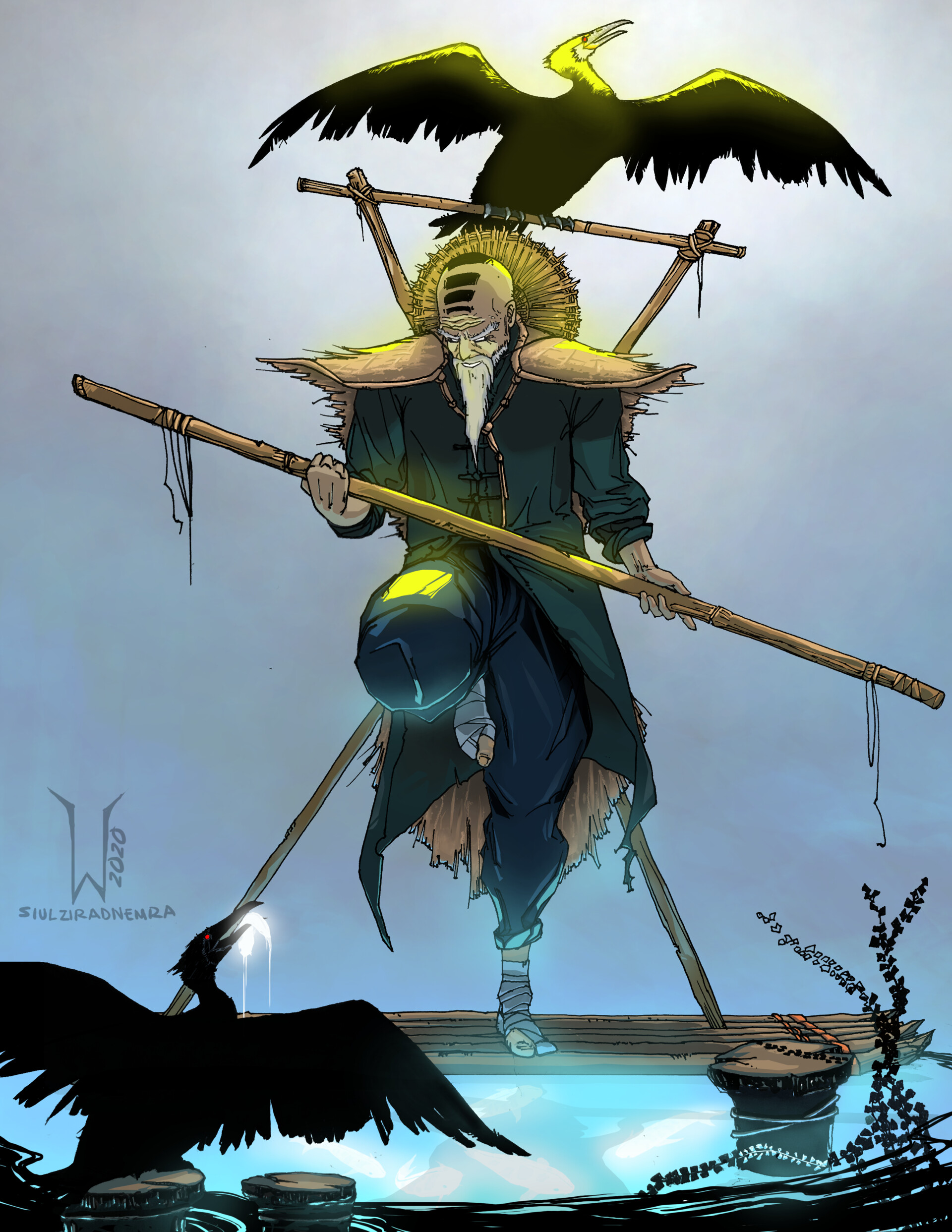 ArtStation - Cormorant Fisherman