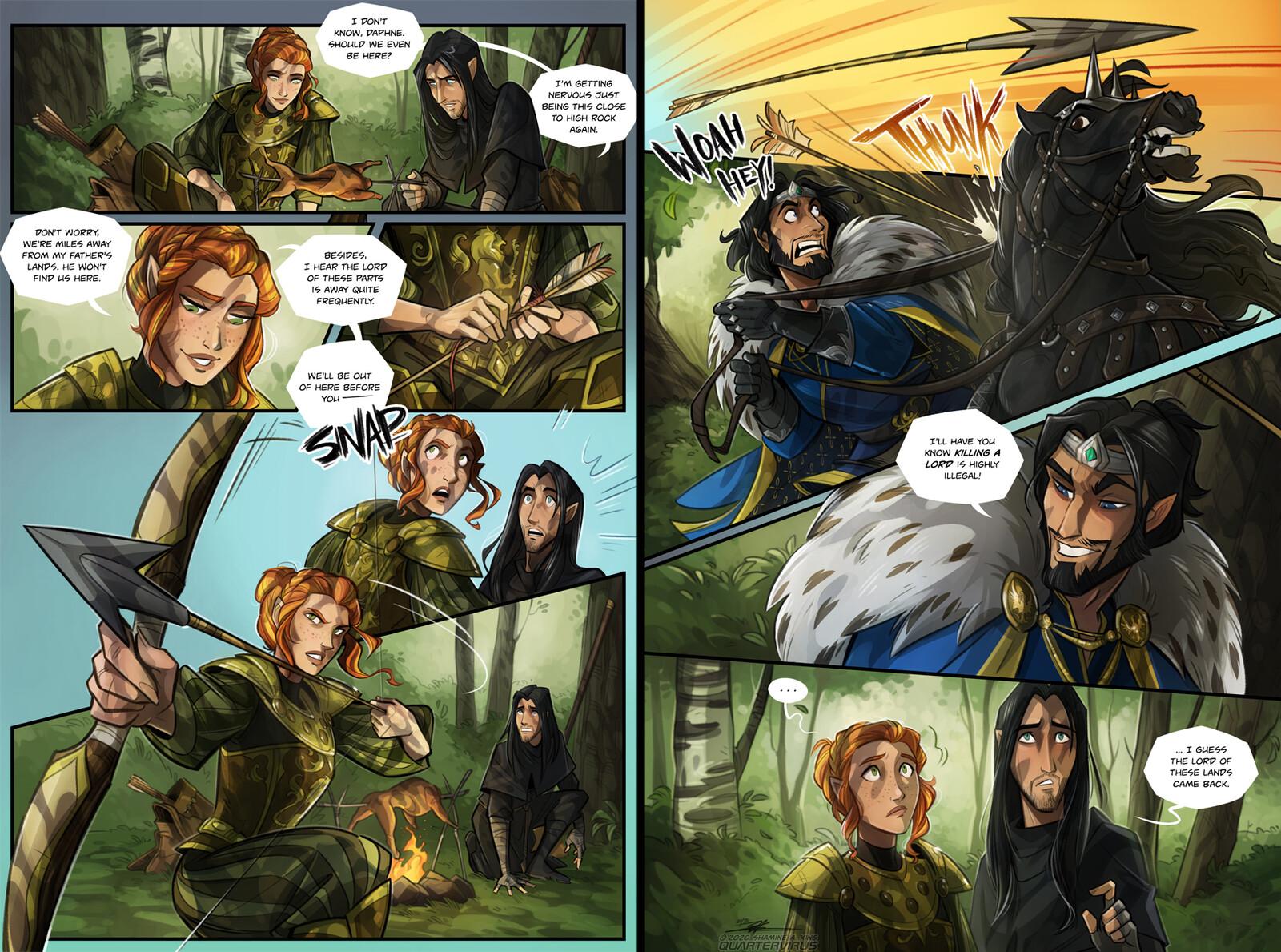 Jaris-the-Breton now exists on EU, along with Jarys-the-Dunmer. Tamriel won't know what hit it

That one time Tristane and Daphne crossed paths with Jaris... and almost killed him in the process.
