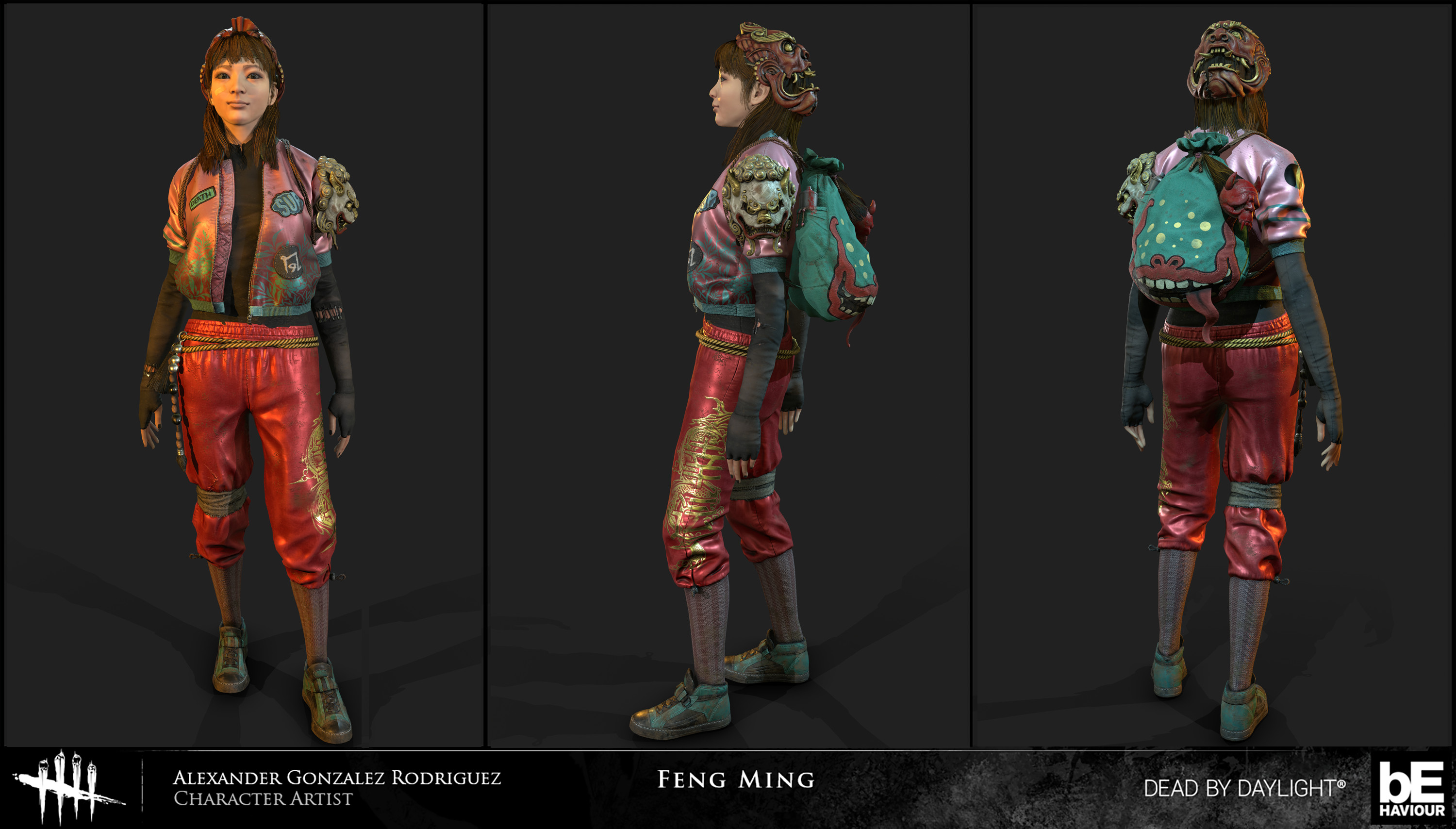 Artstation Demon Slayer Feng Ming Dead By Daylight Alexander Gonzalez