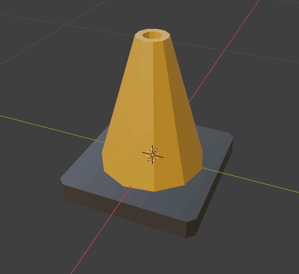 Dusting off blender for some flat textured props. 