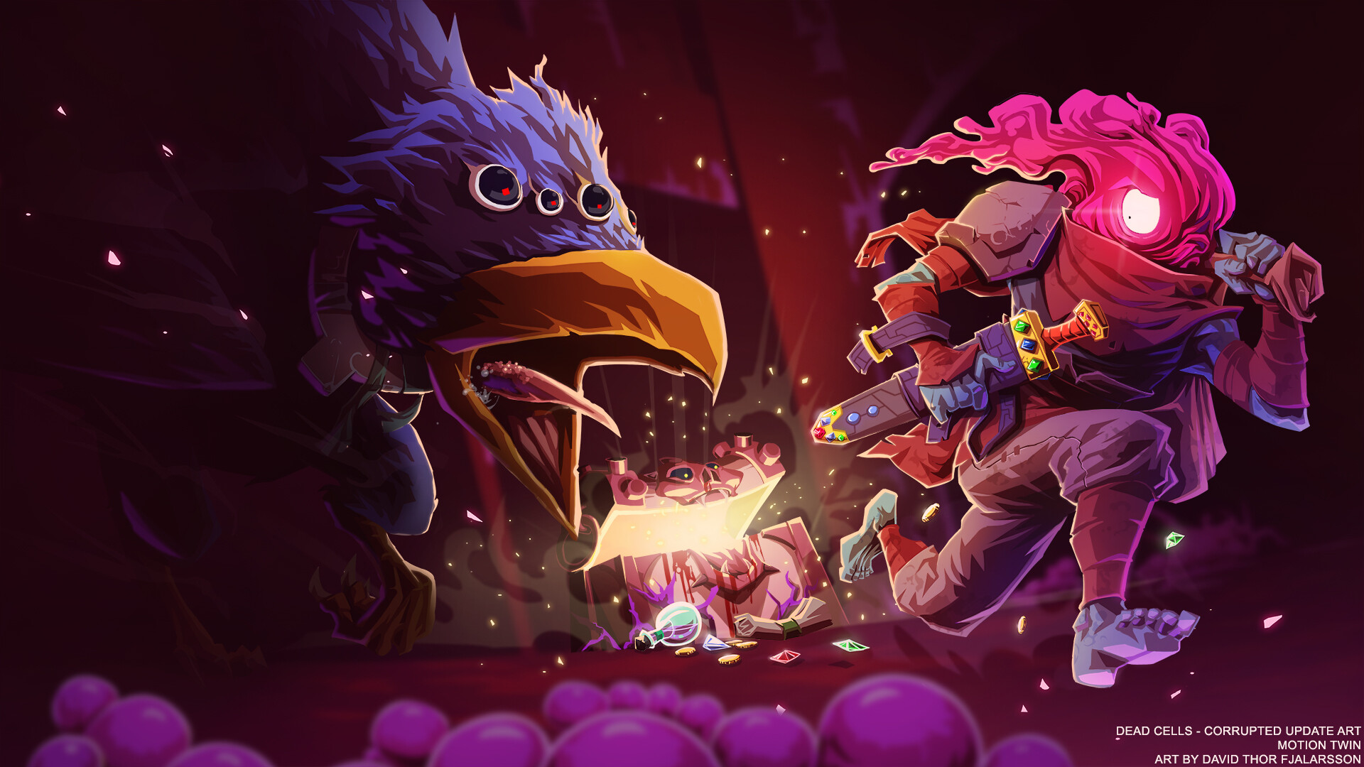 Artstation Dead Cells Corrupted Update Art David Thor Fjalarsson