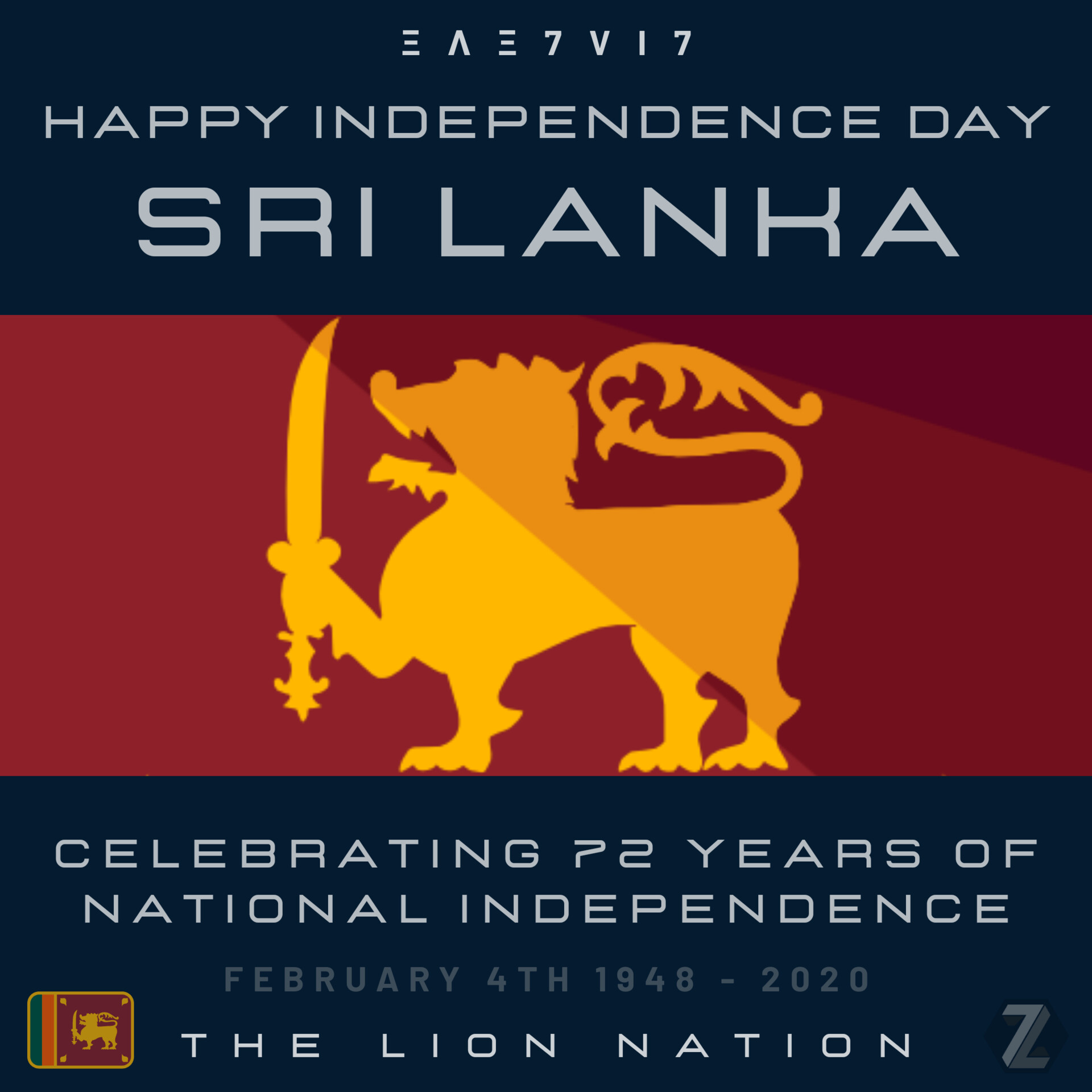 ArtStation HAPPY INDEPENDENCE DAY, SRI LANKA.