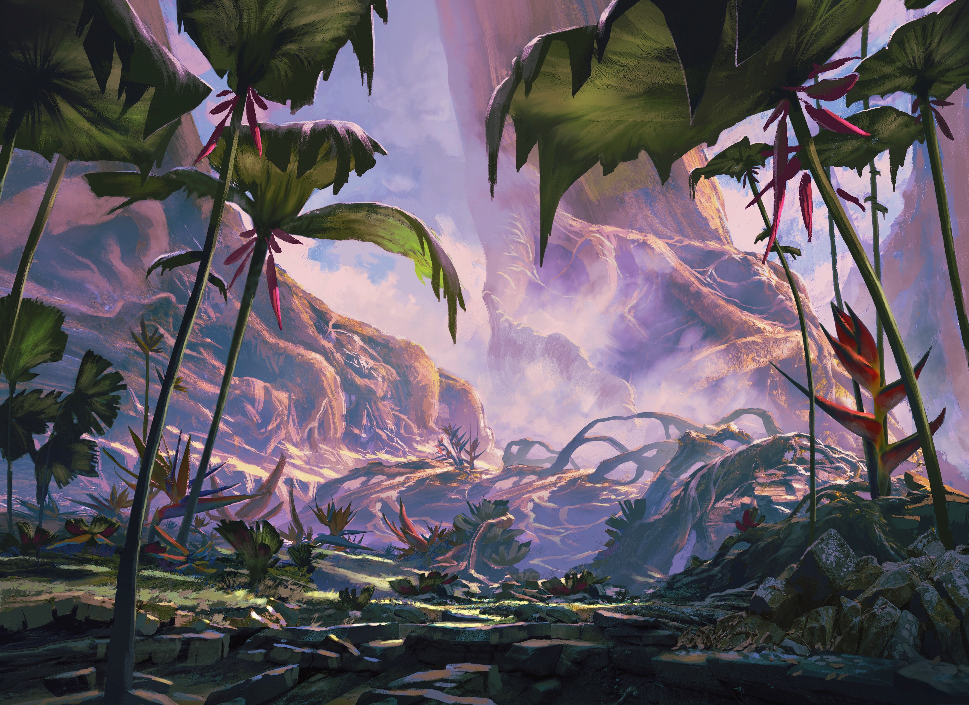 Artstation Alien Planet Anthony Brault