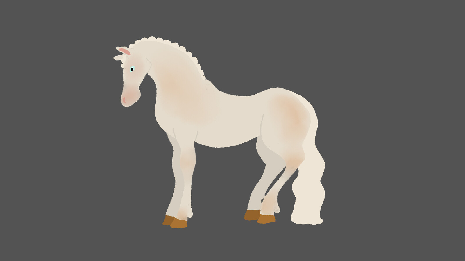 Prompt: Cremello