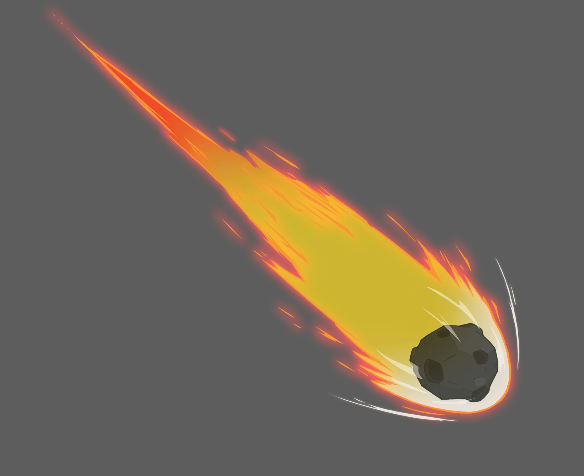 meteor cartoon