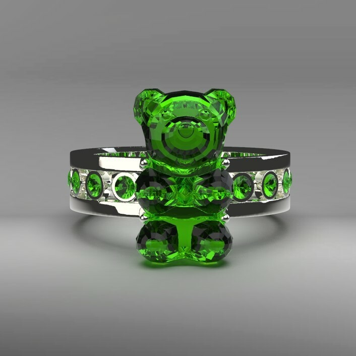 Gummy outlet bear ring