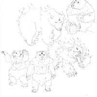 Artstation Bacunawa Manga Character Sketch Guides For Main