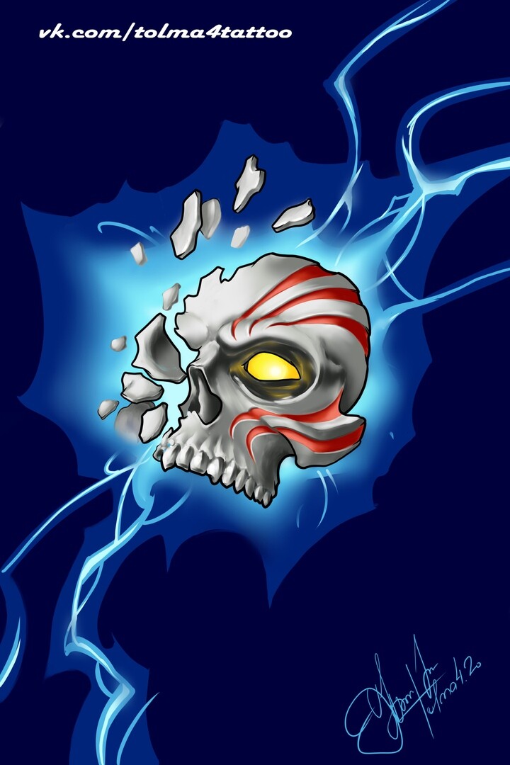 ArtStation - Bleach-skull Mask