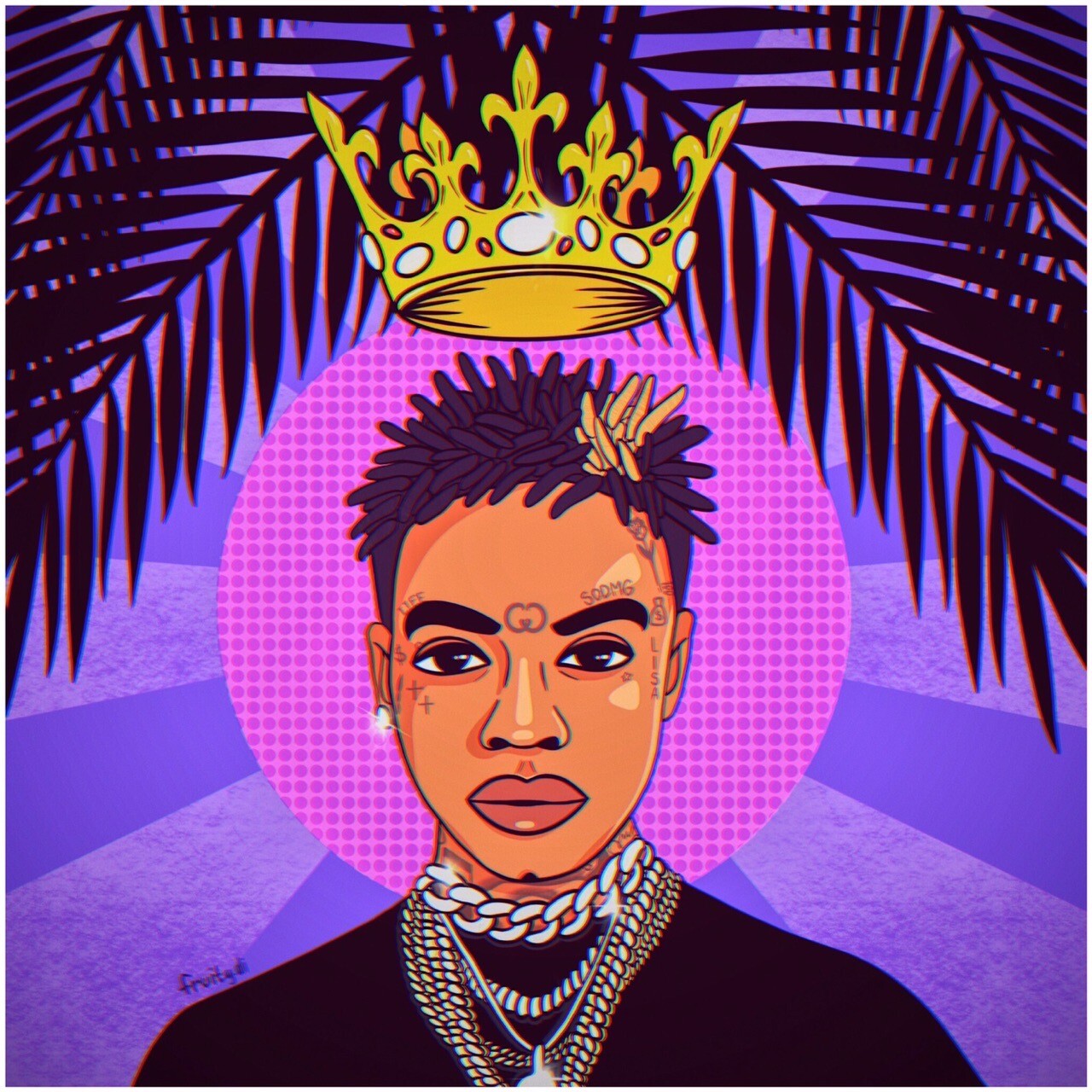 ArtStation Soulja Boy portrait