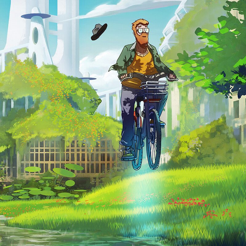 Concept Utopian City