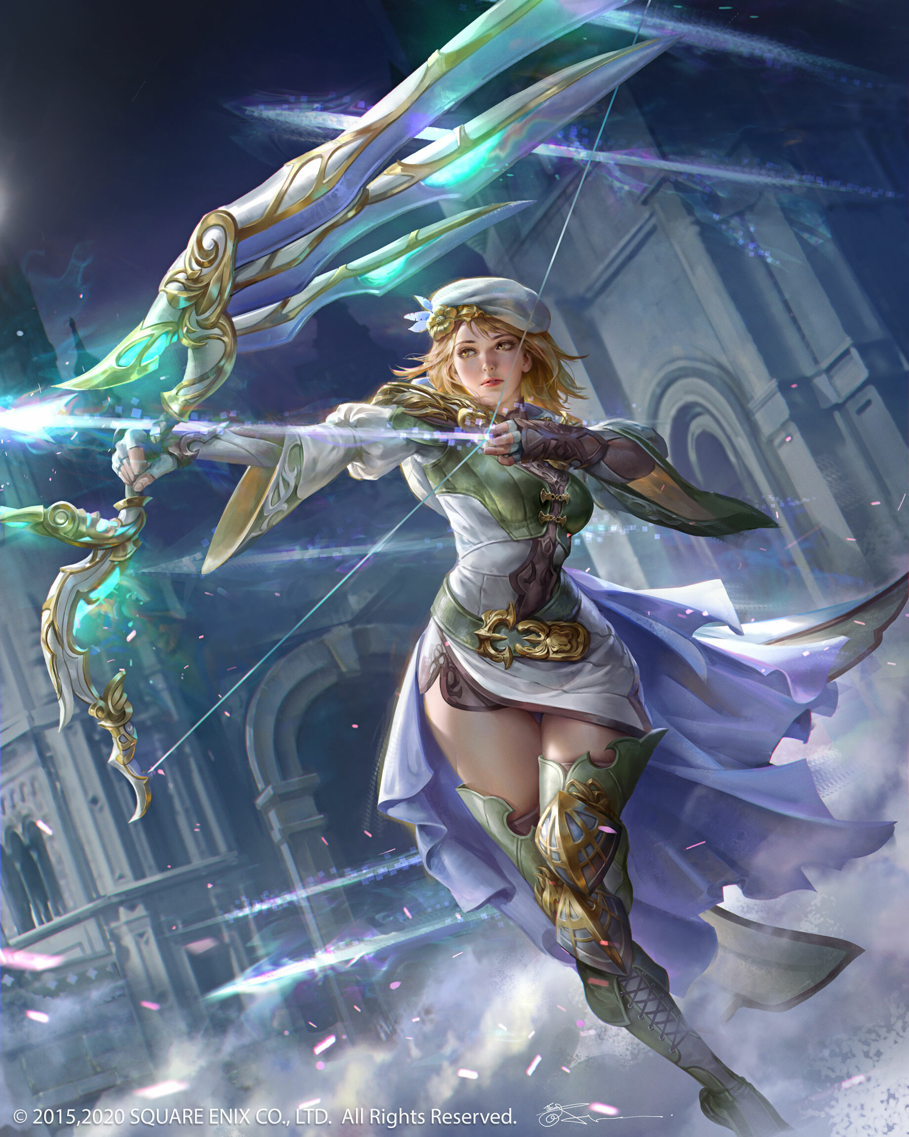 Artstation Sarah Mobius Final Fantasy Jeremy Chong