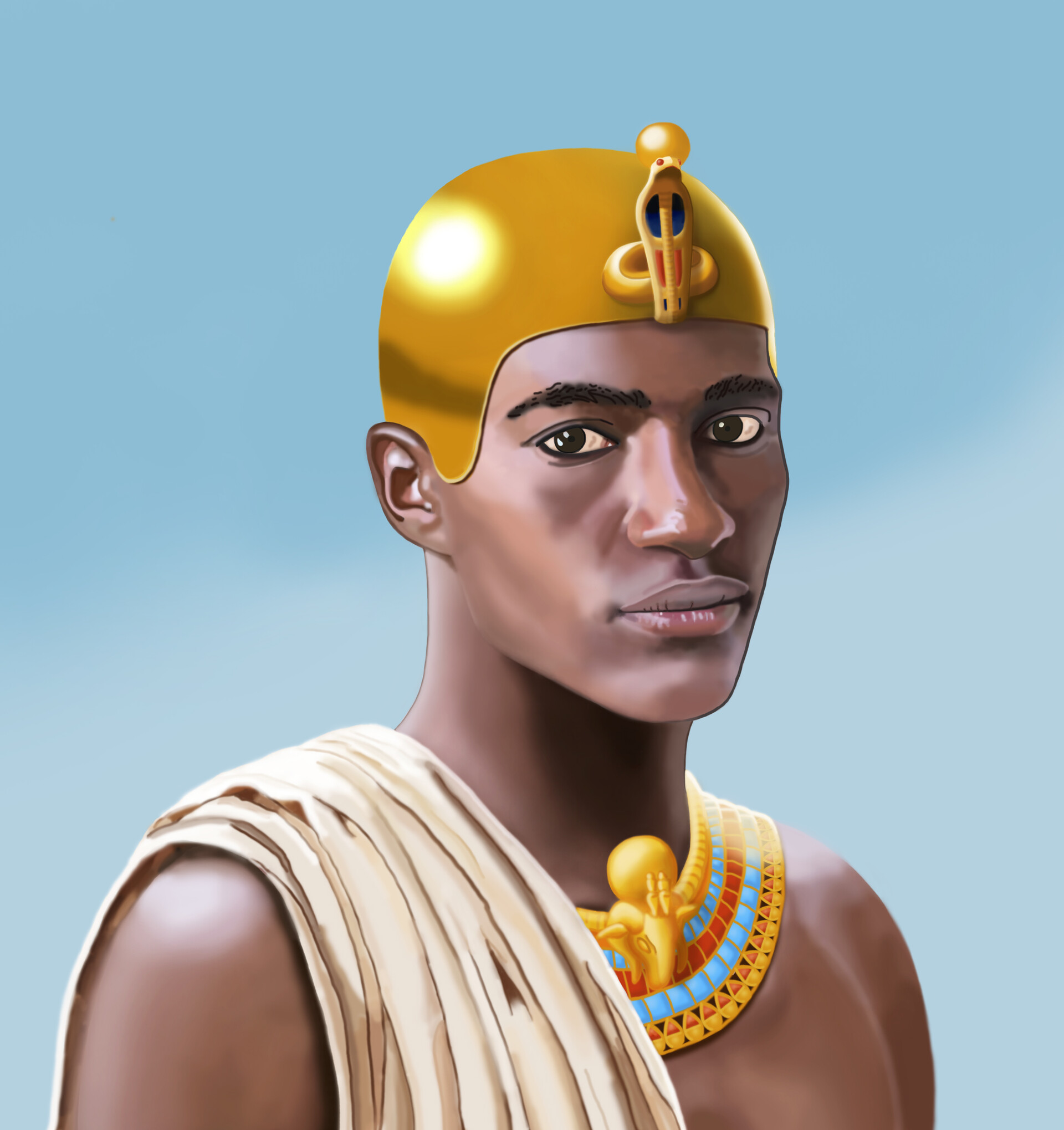 ArtStation King Nastasen, a late Napatan Period ruler of the Kingdom